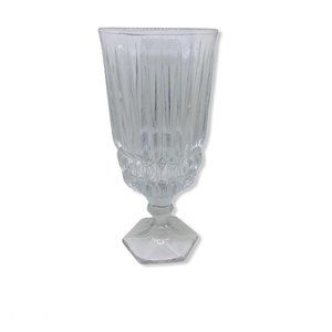 Vintage Footed Cut Glass Goblet Parfait Cocktail